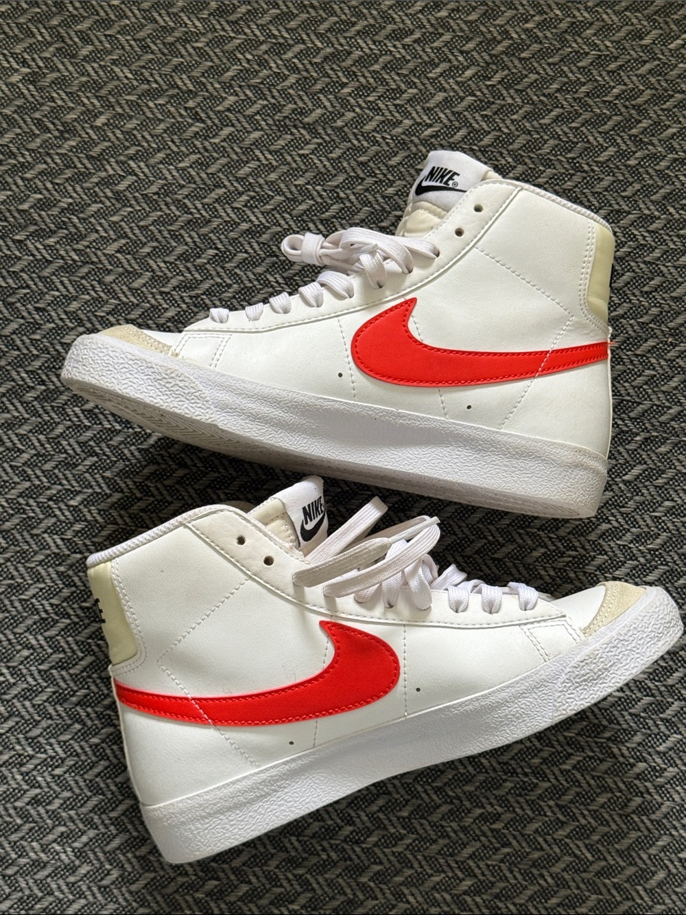 Nike Blazer Mid 77 White Picante Red (GS) - DA4086-110 - US